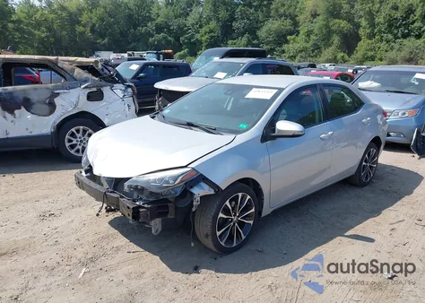 2017 Toyota Corolla Se from USA, damaged, VIN 2T1BURHE9HC829281